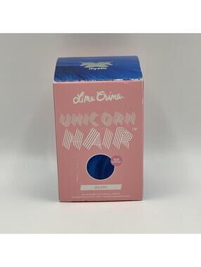 Lime Crime Unicorn Hair Full Coverage Hair Dye 6.75 oz Mystic Blue NEW